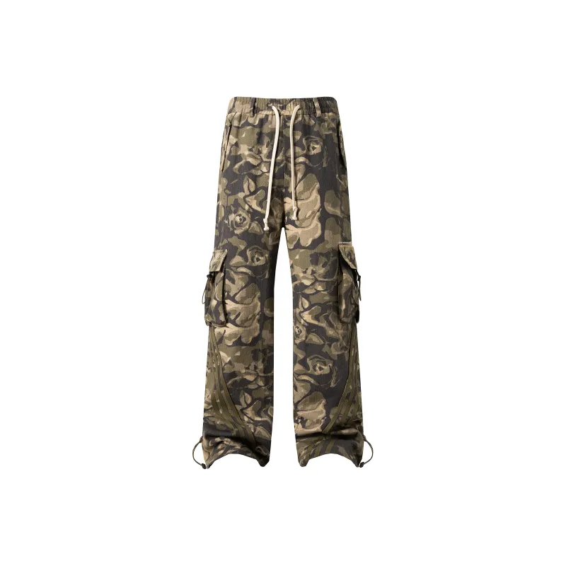 FCMM Cargo Pants Unisex Rose Color-0