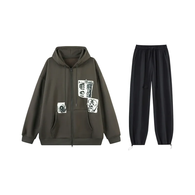 MISTEEZ Sweatshirt Sets Unisex-2