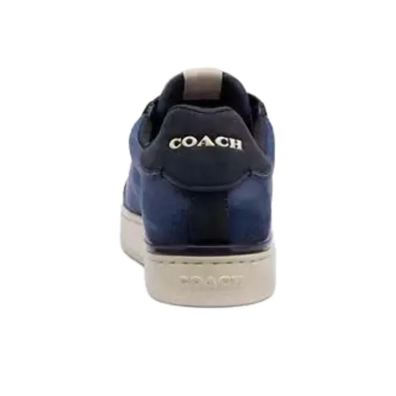 COACH Lowline Low Top Skateboard Shoes Men's Blue-4