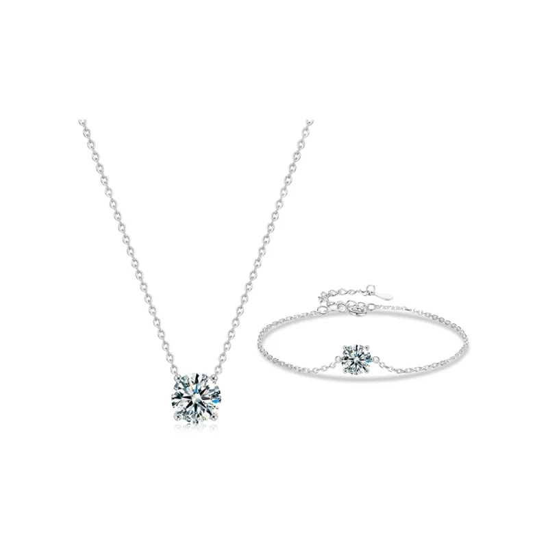Kim Ka Fook S925 Silver Necklaces Women's-10
