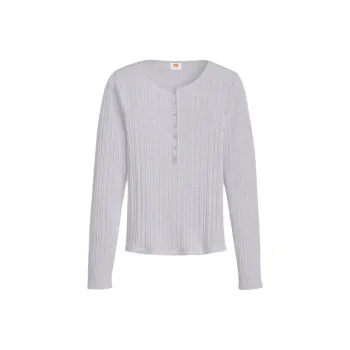 Levis T-Shirts Women's Gray