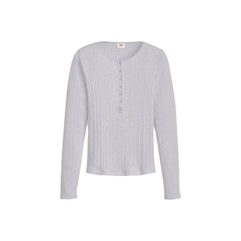 Levis T-Shirts Women's Gray-0