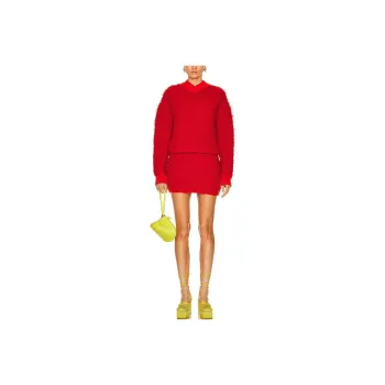 Bottega Veneta FW22 Sweater Women's Orange Red