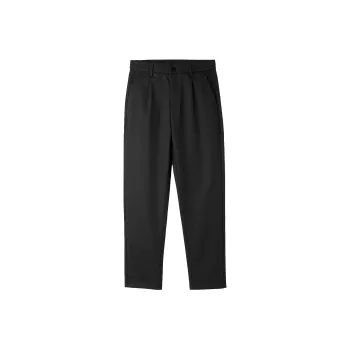 HLA Casual Pants Men Black 6D