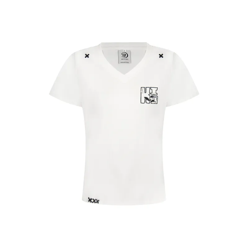 BEAR UNION Set in Sleeve T Shirt Women's-2