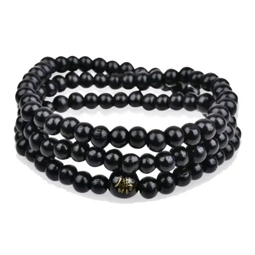 Blooming Petals Ebony Bracelets Unisex