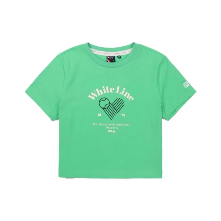 FILA Crop Tops Women's Green-0