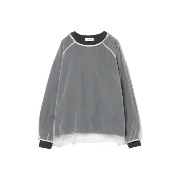 Beams T Shirts Women's Gray
