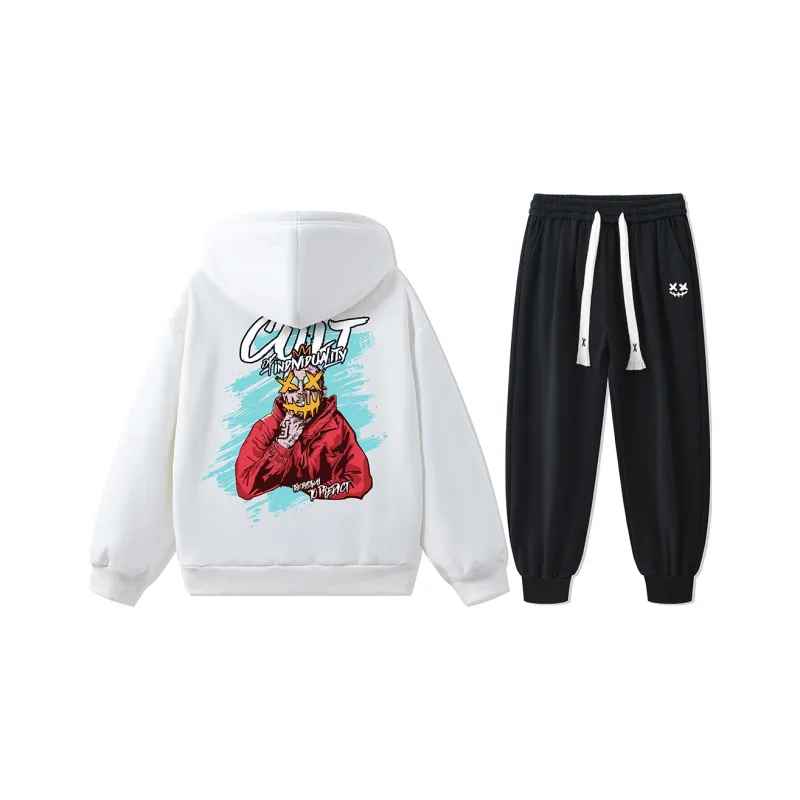 CULT OF INDIVIDUALITY Sweatshirt Set Unisex-6