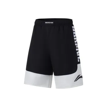 LINING Sports Shorts Men Black Ivory