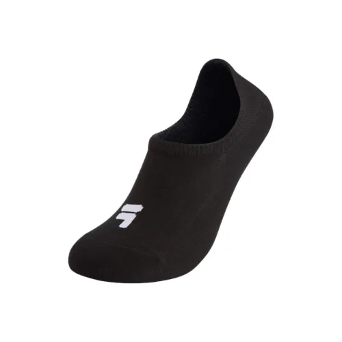 FILA FUSION CLASSICS SS25 No Show Socks Unisex 1 Pack Pitch Black BK