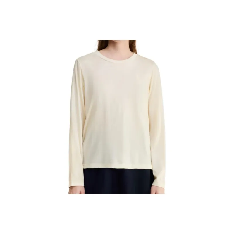 AIGLE Regular T Shirt Women's Pigeon Milk White-0