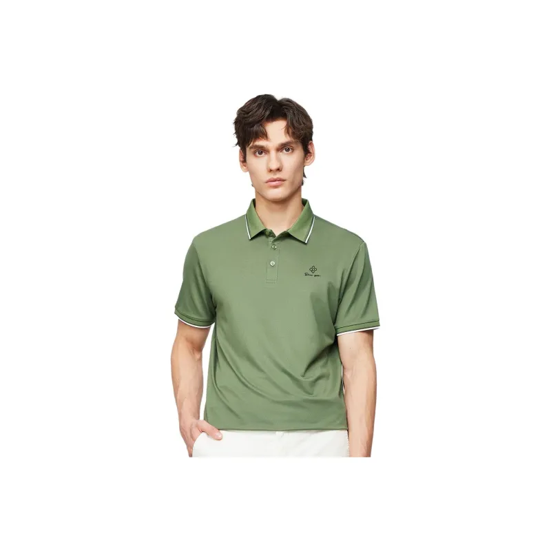 Red bean Polo Shirts Men-18