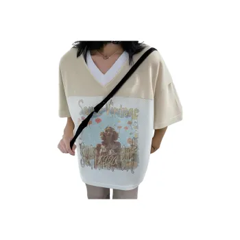 BEAR UNION T Shirt Unisex Apricot
