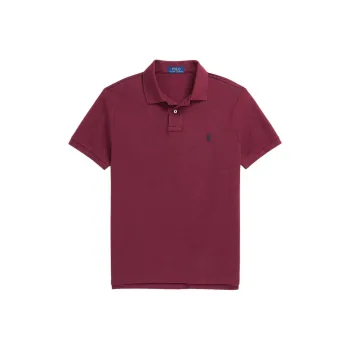 Polo Ralph Lauren SS25 Polo Shirt Men's Burgundy