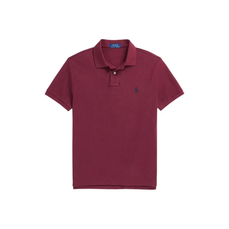 Polo Ralph Lauren SS25 Polo Shirt Men's Burgundy-0