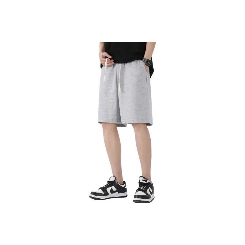 Jean West Casual Shorts Unisex Black-8