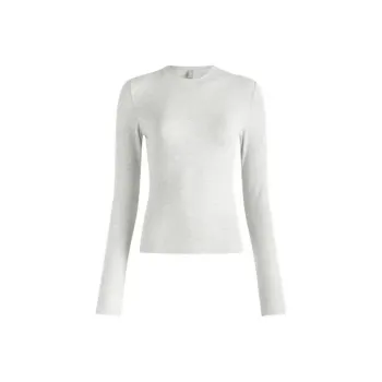 SKIMS T Shirt Women's Light Gray