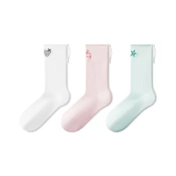 JKN Mid Calf Socks Women's Combo Set