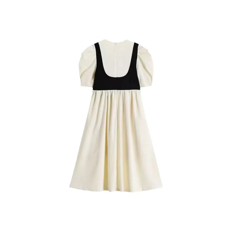PLAY BUSH Short Sleeved Dress Women's Image Color-1