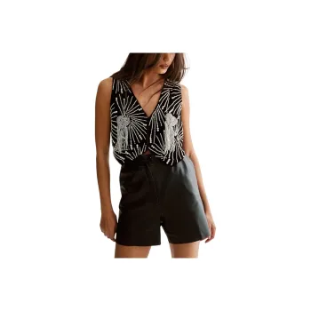 NASTY GAL Tank Tops Women's Black