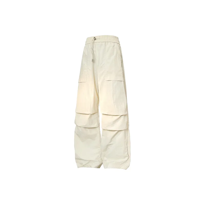 FONDLOOK Casual Pants Unisex Black-6