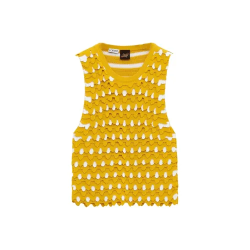 LOEWE Paula's Ibiza SS25 Tank Top Women's Yellow