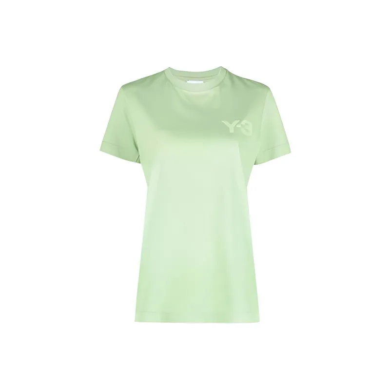 Y 3 T Shirts Women's Green-0