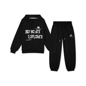 SAKUN Sweatshirt Sets Unisex