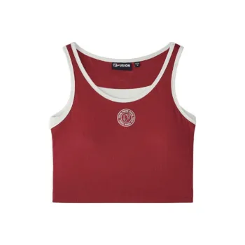 FILA FUSION Tank Tops Women's Rhythmic Red