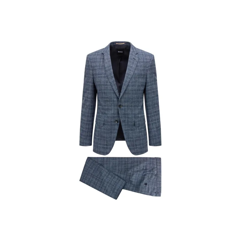 HUGO BOSS Business Suit Men's Blue-0