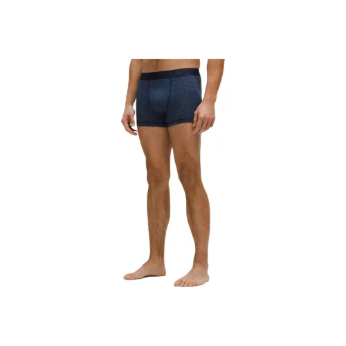 Lululemon Always In Motion Underpants Men's Star Shaped Tile Blue