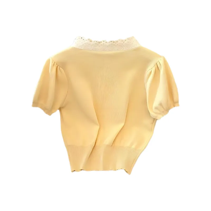 ABBY GODDESS T Shirt Women's Yellow-1