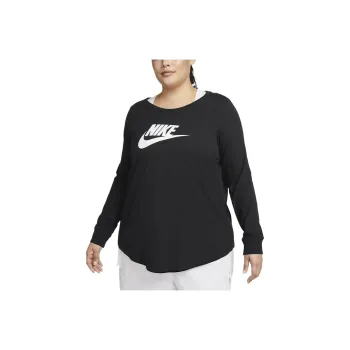 Nike Sportswear Club Women's Long Sleeve T Shirt Plus Size