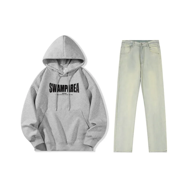 SWAMP AREA Sweatshirt Set Unisex-9