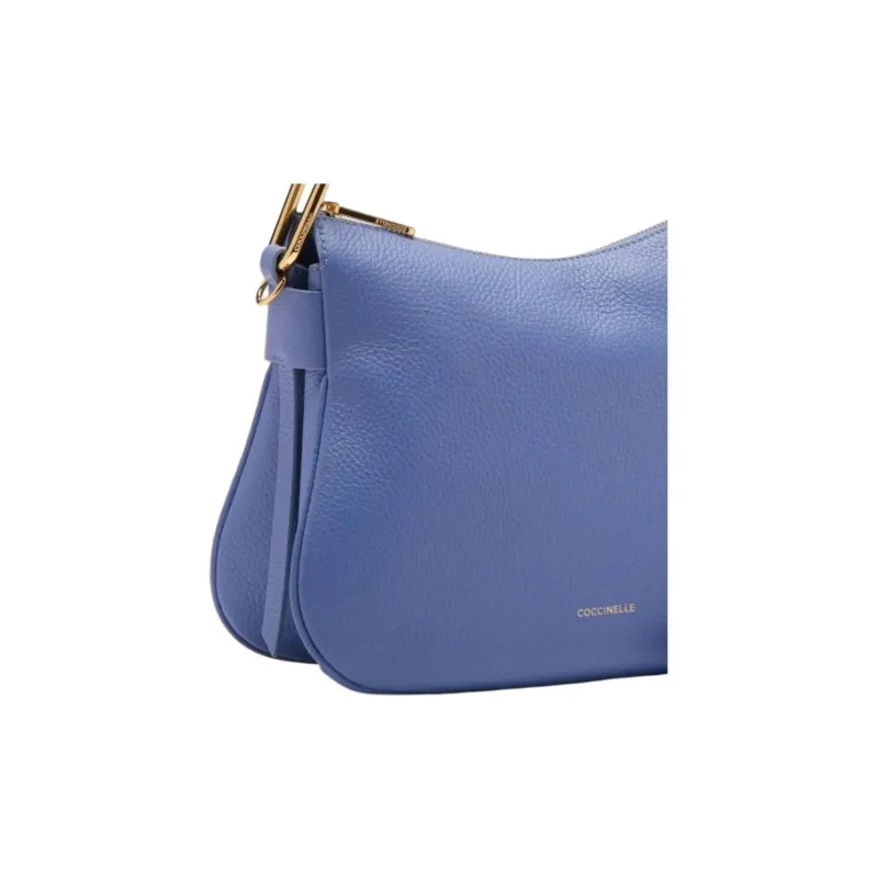 COCCINELLE Leather Handbag, Shoulder Bag Women's Dark Blue-2