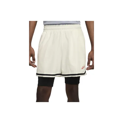 Nike 4' DNA 2 in 1 Basketball Shorts Casual Shorts Men's White