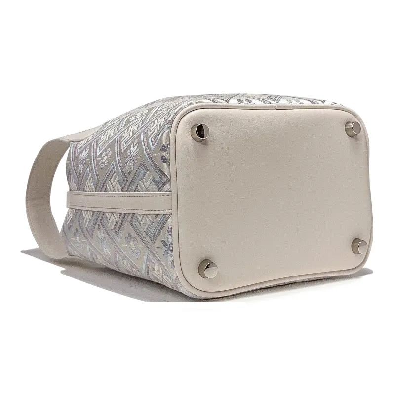 ESNSY Zhuangjin Handbag Women's White-5
