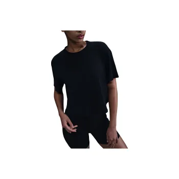 Nike One Relaxed Women's Dri-FIT Cropped Short-Sleeve Top