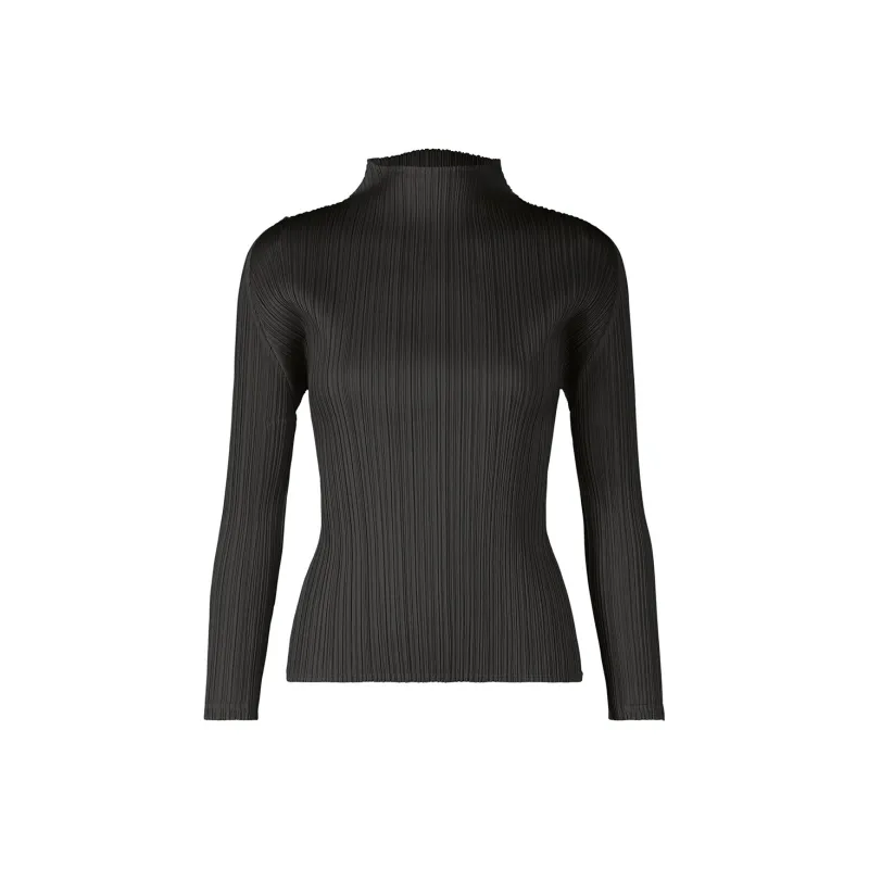 PLEATS PLEASE ISSEY MIYAKE Regular T Shirt Women's Black-0