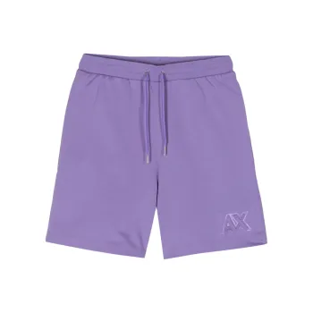 ARMANI EXCHANGEAE SS24 Sports Shorts Men's Purple