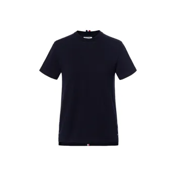 THOM BROWNE Asymmetric Hem T Shirt