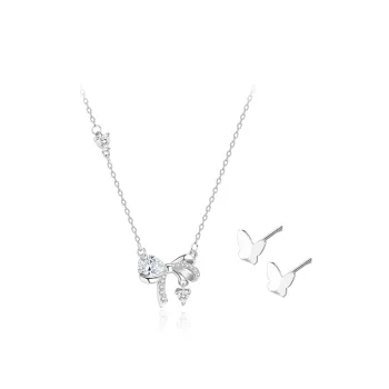 MGS 999 Fine Silver Women's Necklace, Box Women's