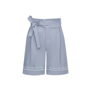 VALLEYOUTH Casual Shorts Unisex Dusty Blue