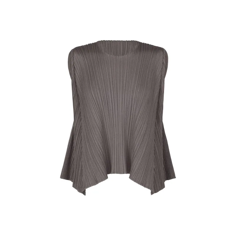 PLEATS PLEASE ISSEY MIYAKE Sleeveless Pleated Top-0