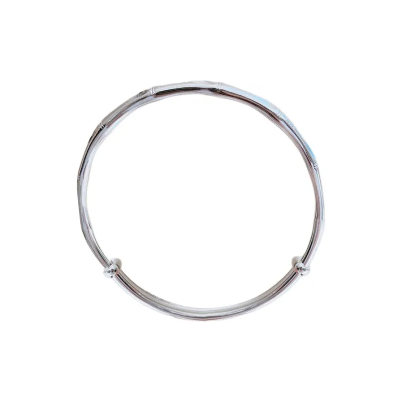 HAOYINFANG 999 Fine Silver Sterling Silver Bracelets Women's-0
