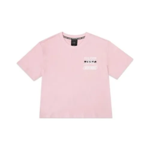 Skechers T-Shirts Women's Coral Pink/008Z
