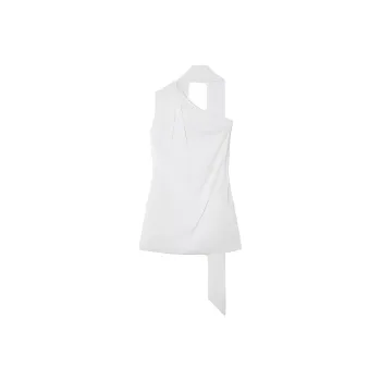 Stella McCartney Scarf Detailed One Shoulder Top