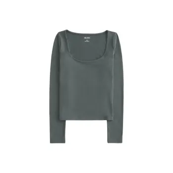 Hollister T-Shirt Women's Olive Green