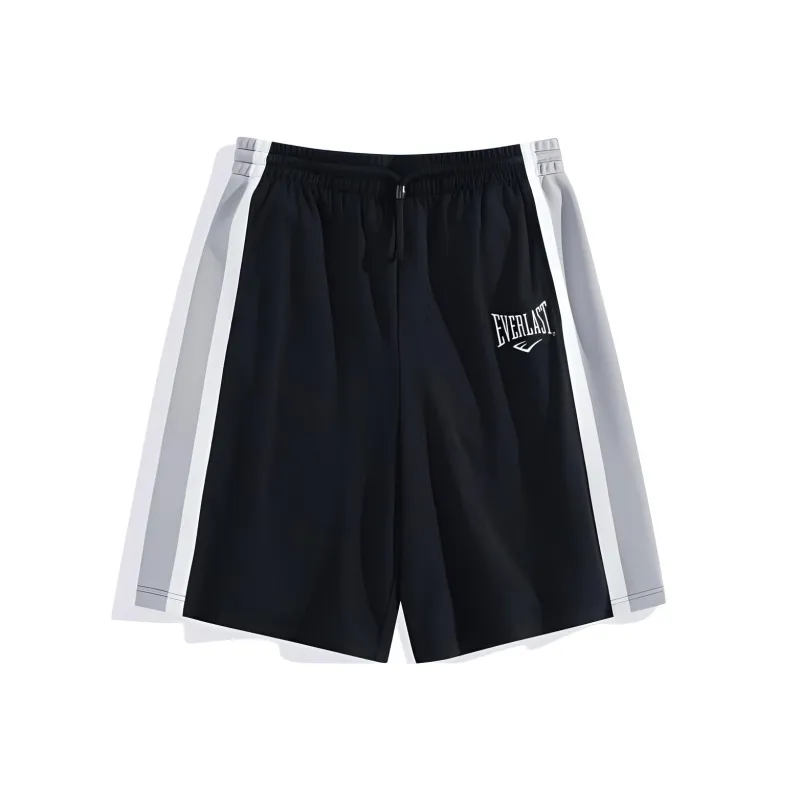 Everlast X PEACEBIRD MEN EVERLAST Basketball Shorts Men Black-0